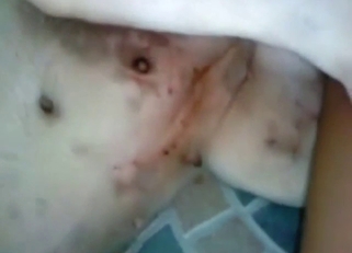 Dude is encouraging that teen to fuck a dog